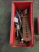 Mixed Lot of Hand Tools & a Container Lock