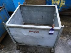 Galvanised Stillage with wheels