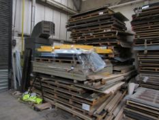 Very Large Quantity Assorted Formica, Various Boards and Other Stocks to 2 Stacks