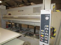 Steton P120/C 3160x1650 6 Cil, Dia. 85 Heated hydraulic Veneer Press 2009