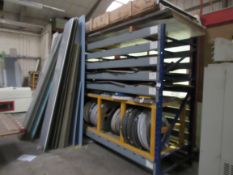 Stock Rack and Contents Edge Banding and Other Stock