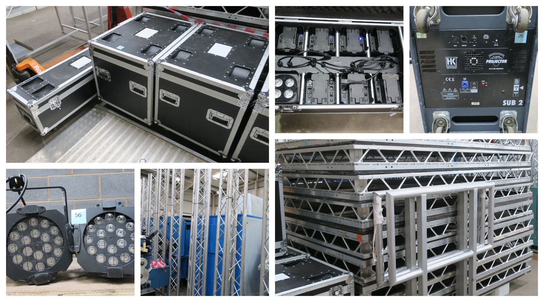 Staging Equipment and Audio Sale