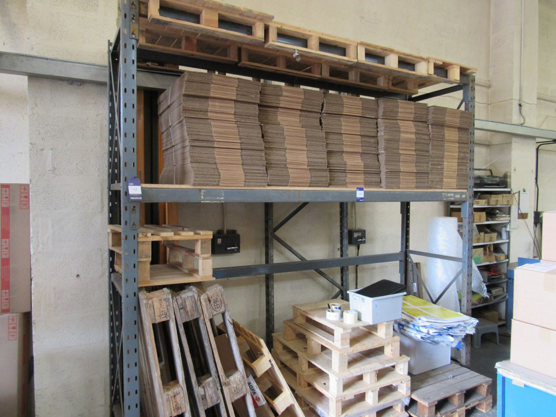 2 Tier Warehouse Rack - Image 2 of 2