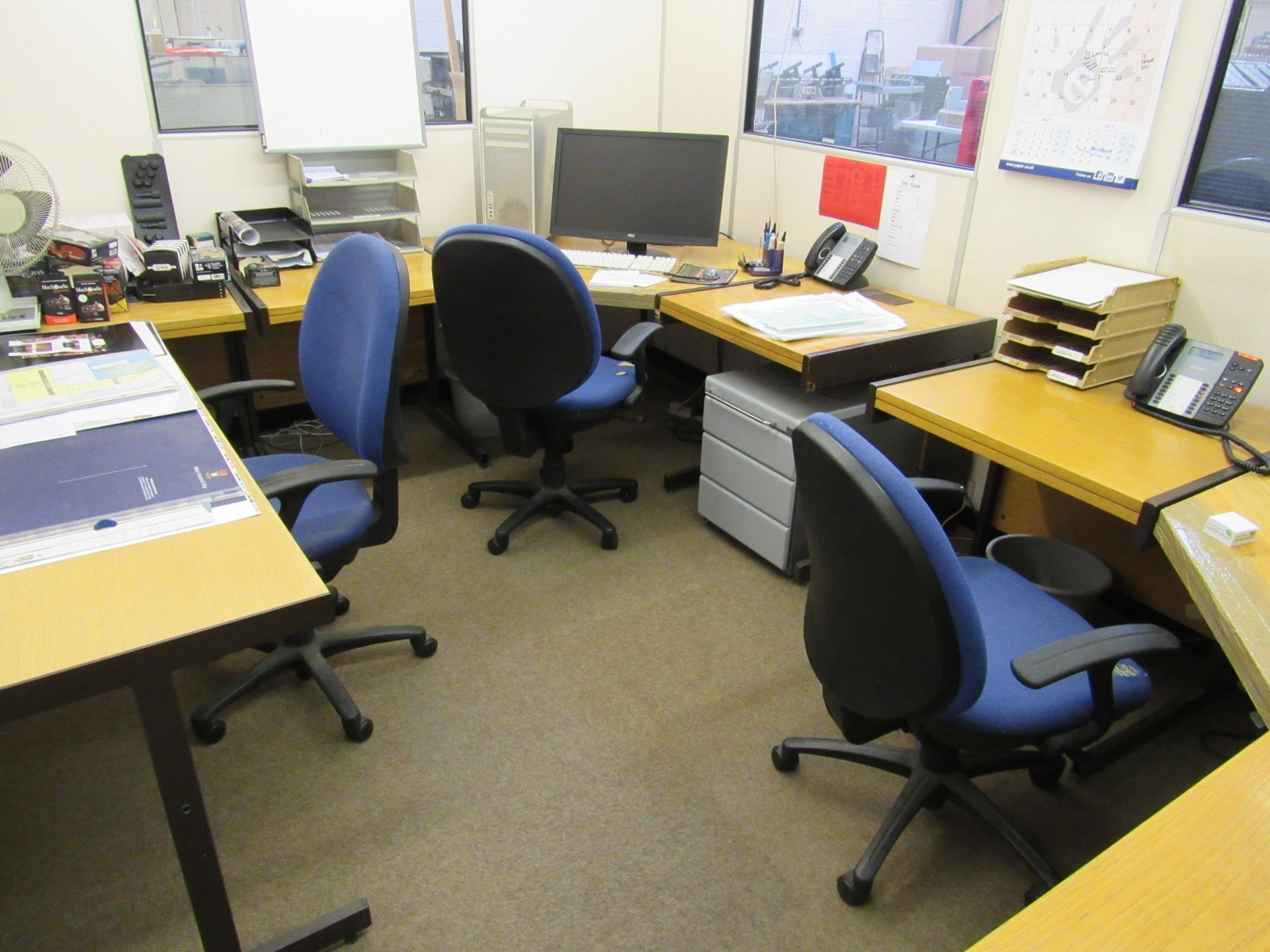 Various Office Furniture to Room