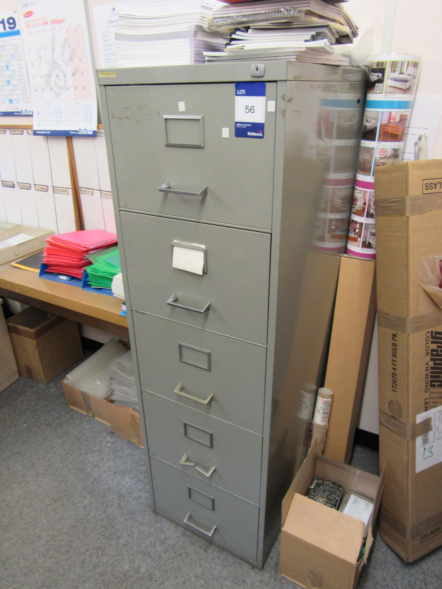 5 Drawer Filing Cabinet