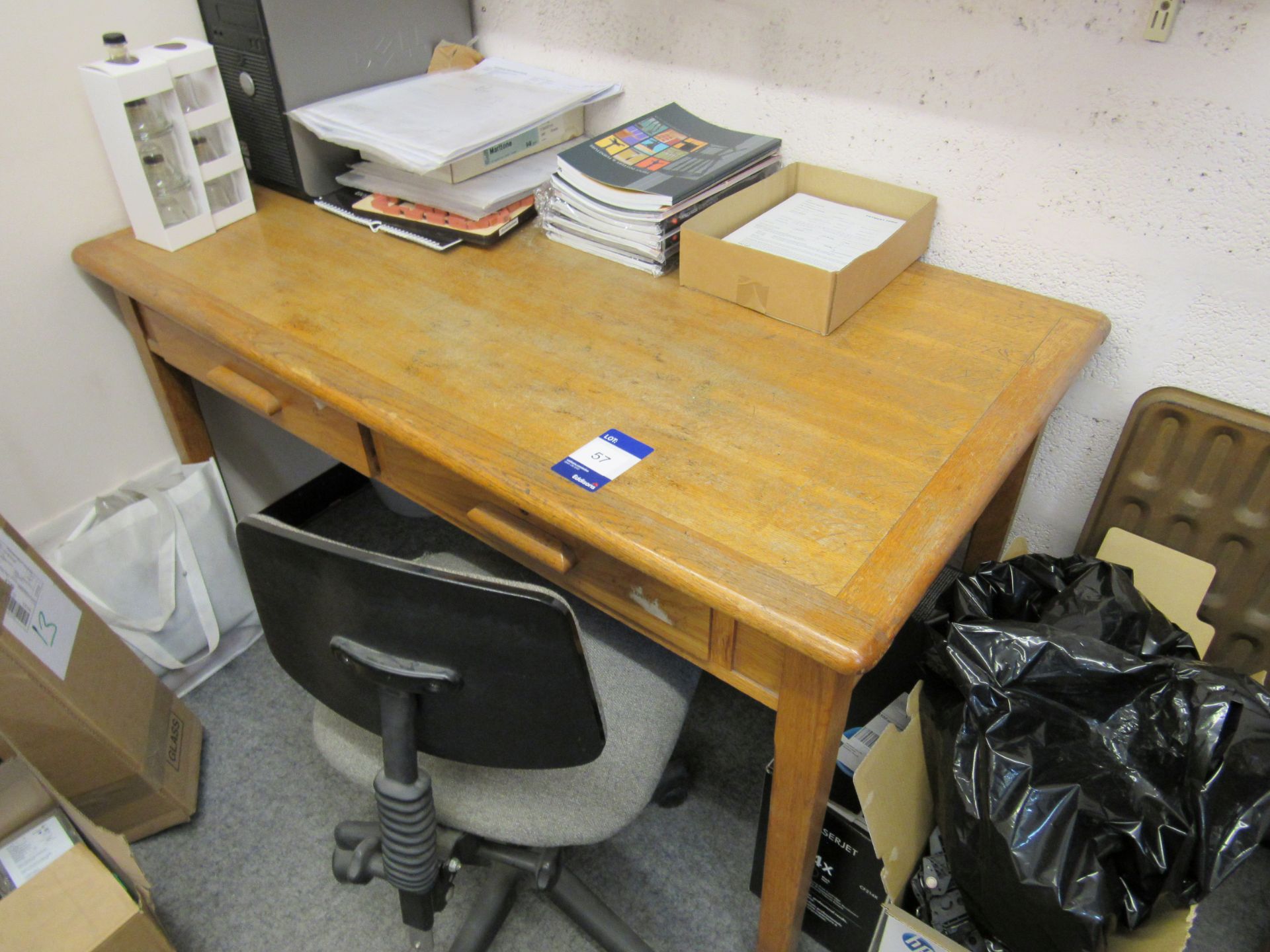 Vintage 2 Drawer Table