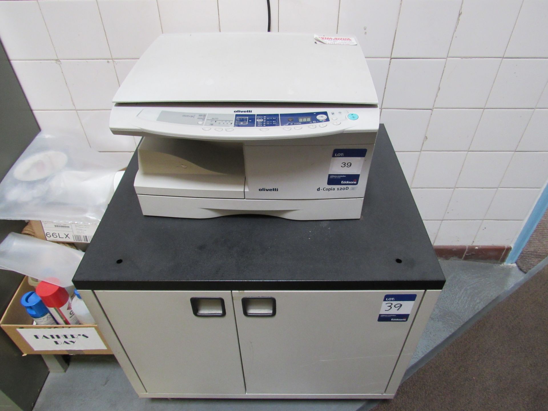 Olivetti d-copier 120D Photocopier and Storage Cupboard