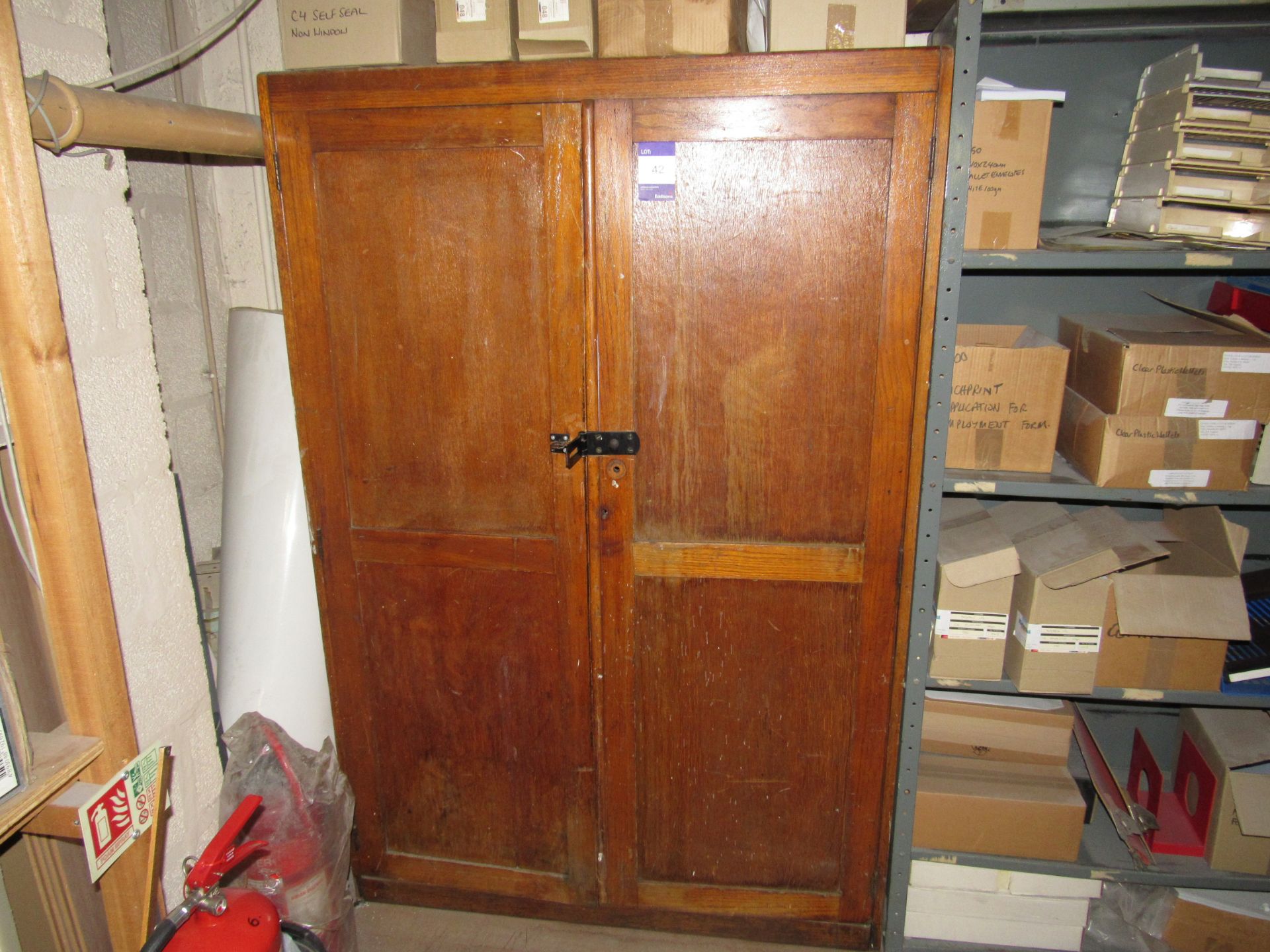 Oak Storage Cupboard