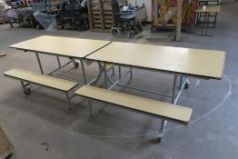 A Spaceright Fold Out Bench Table