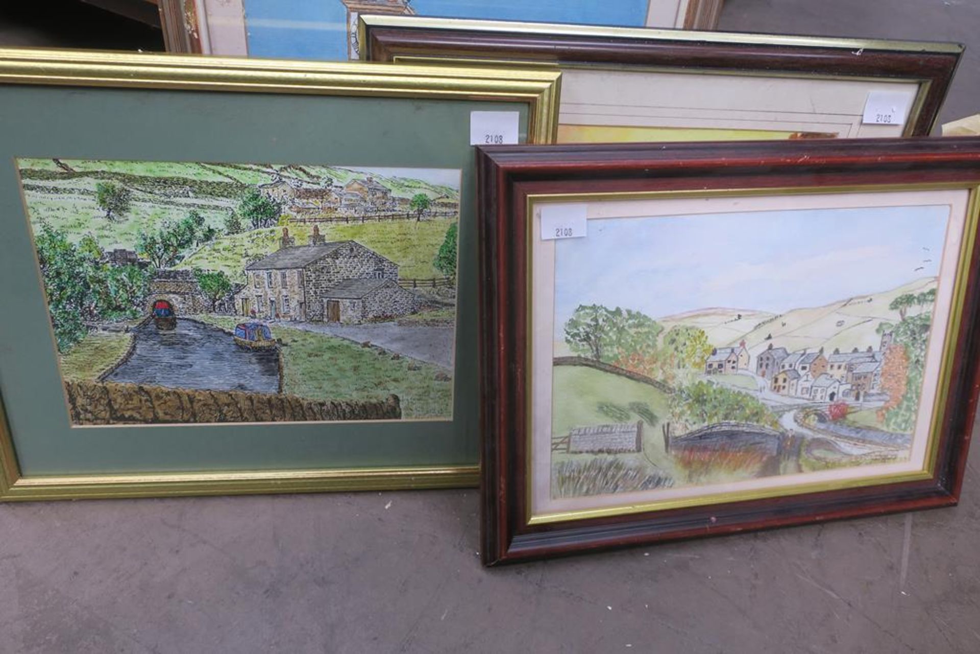 Four Framed Furnishing Paintings/Prints - Image 2 of 3