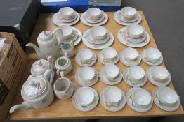 Large Japanese Porcelain Tea Service