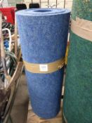 Roll of Blue Industrial Carpet