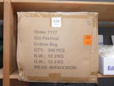 Quantity of Branded Cotton Bags