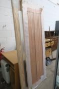 Two As New Internal Doors - One Panelled 69cm x 20