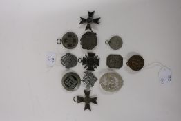 Selection of mainly Nazi Germany Medals/Pins