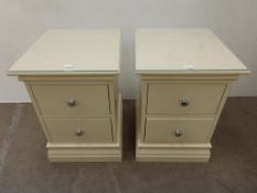 Two Corndell 'Annecy' Model 201 Bedside Cabinets