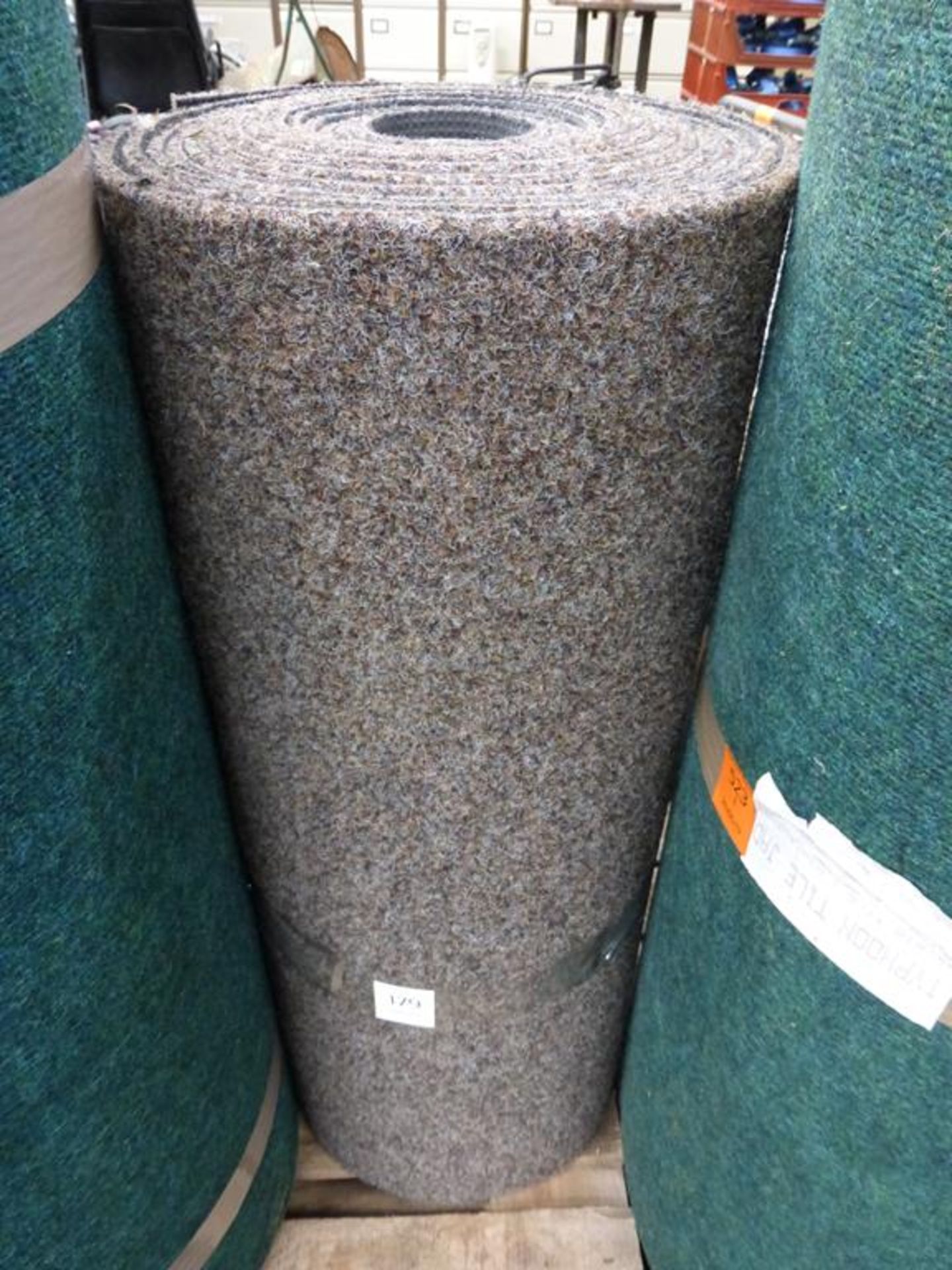 Roll of Brown Industrial Carpet