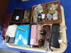 A Selection of Collectables to include Coins, Meda