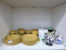 Shelf to include: Kiln Craft Ceramics, Queen's Chi
