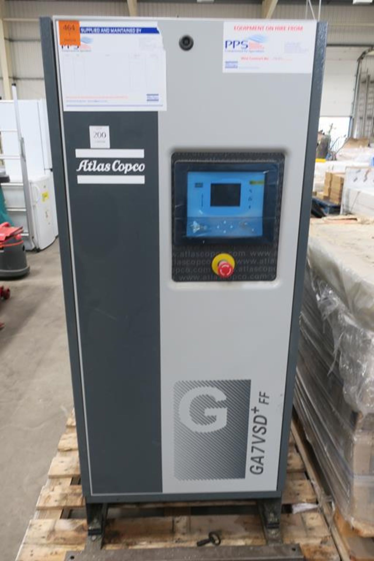 Atlas Copco GA7VSD+FF Variable Speed Rotary Screw