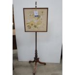 This is a Timed Online Auction on Bidspotter.co.uk, Click here to bid. A Mahogany Pole or Banner