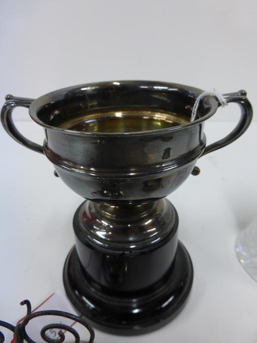 This is a Timed Online Auction on Bidspotter.co.uk, Click here to bid. Silverware - a ring stand, - Image 5 of 5
