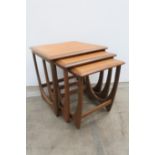 This is a Timed Online Auction on Bidspotter.co.uk, Click here to bid. A Nest of G-Plan Teak
