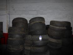 A Large Quantity of Part Worn Tyres