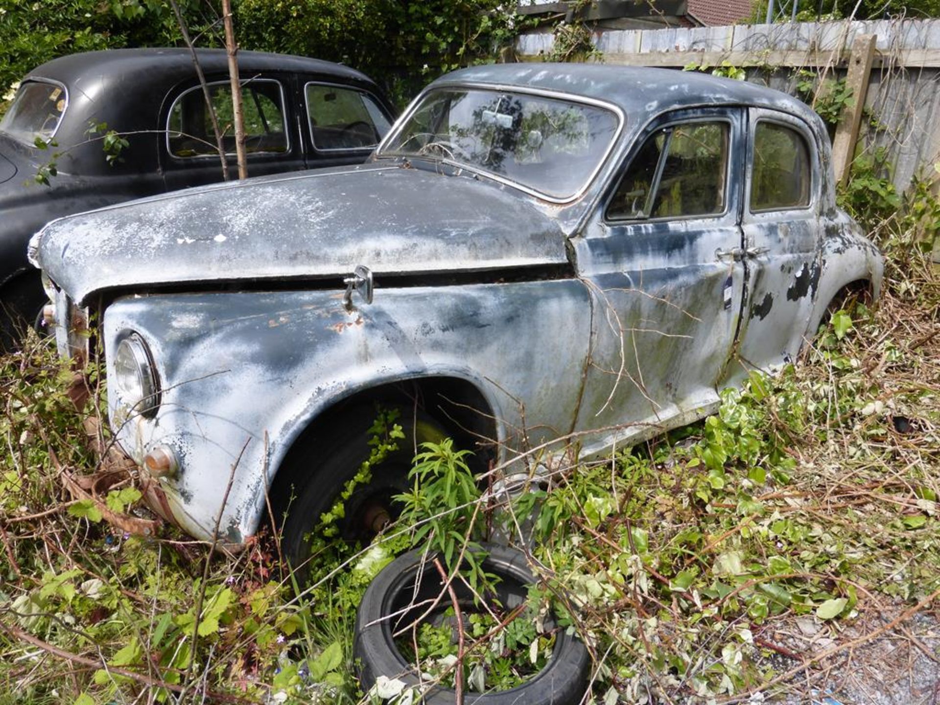 A Rover P4 (in need of restoration)