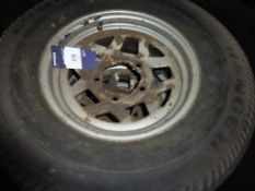 4 x 5 Stud 4x4 Steel Wheels