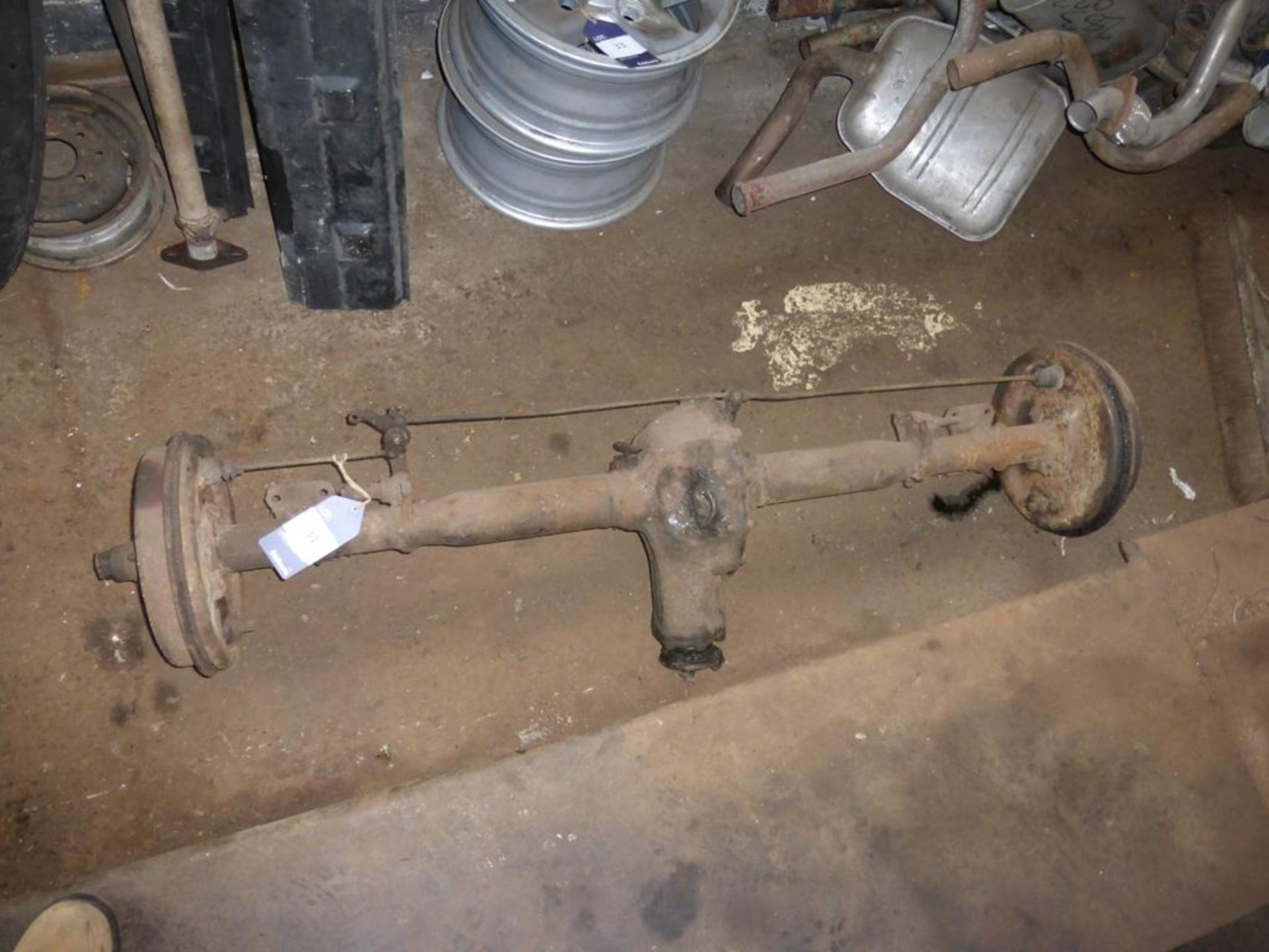 An Austin 16 Rear Axle