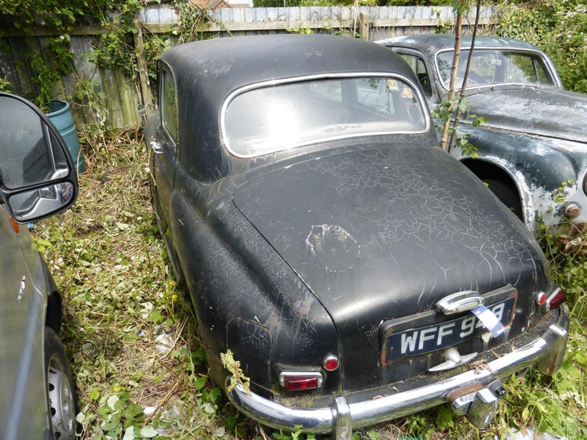 A Rover P4 (in need of restoration)