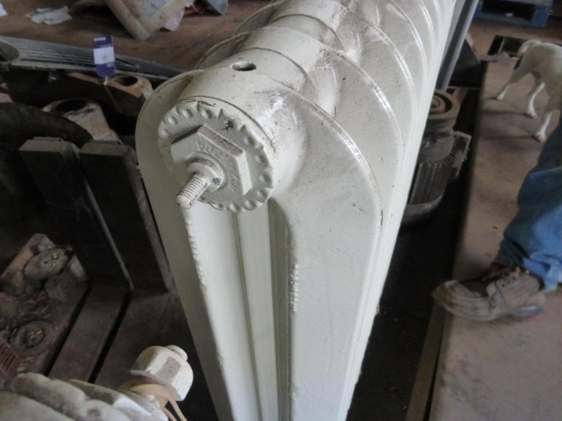 2 x Large Cast Radiators - Image 5 of 5