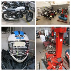 Contents of a Motorcycle Retailer