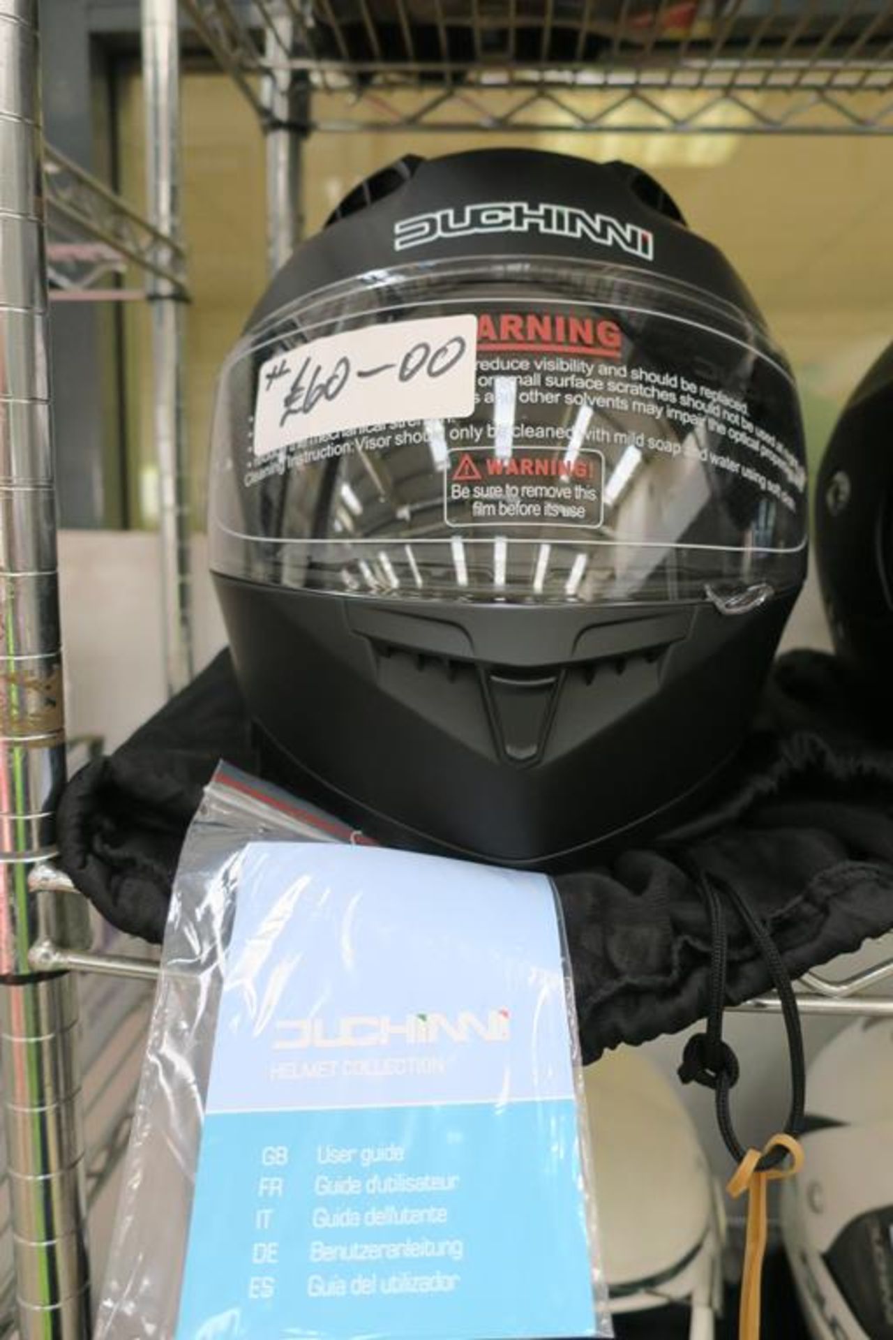Duchinni YH-FF968 Size XL Helmet comes with Duchinni Bag
