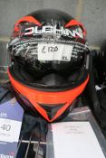 Duchinni D405 COLT/807A Size XL Helmet comes with HJC Bag