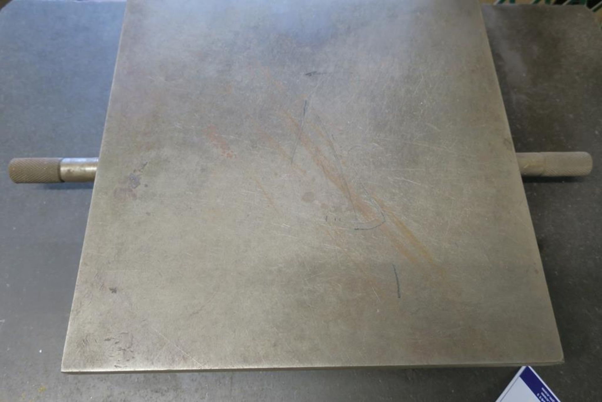 2 x Cast Iron Marking Out Tables - Image 5 of 5