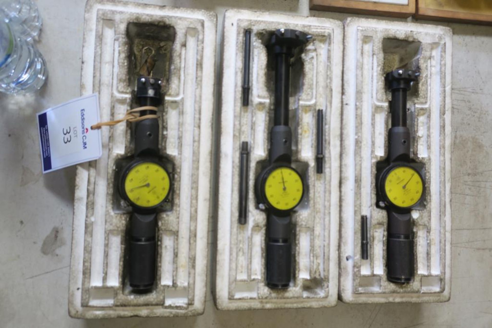 Three Mitutoyo Ball Gauges Ranging from 35mm - 150mm