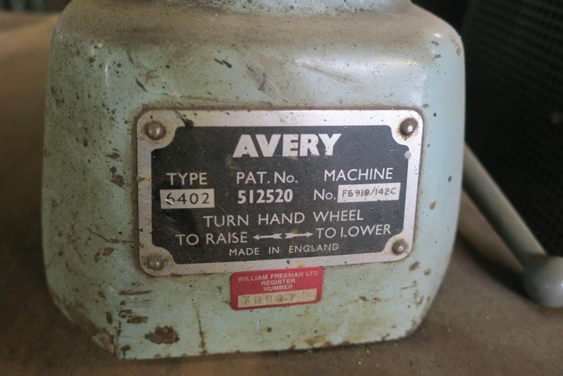 Avery Type 6402 Hardness Tester. - Image 3 of 4