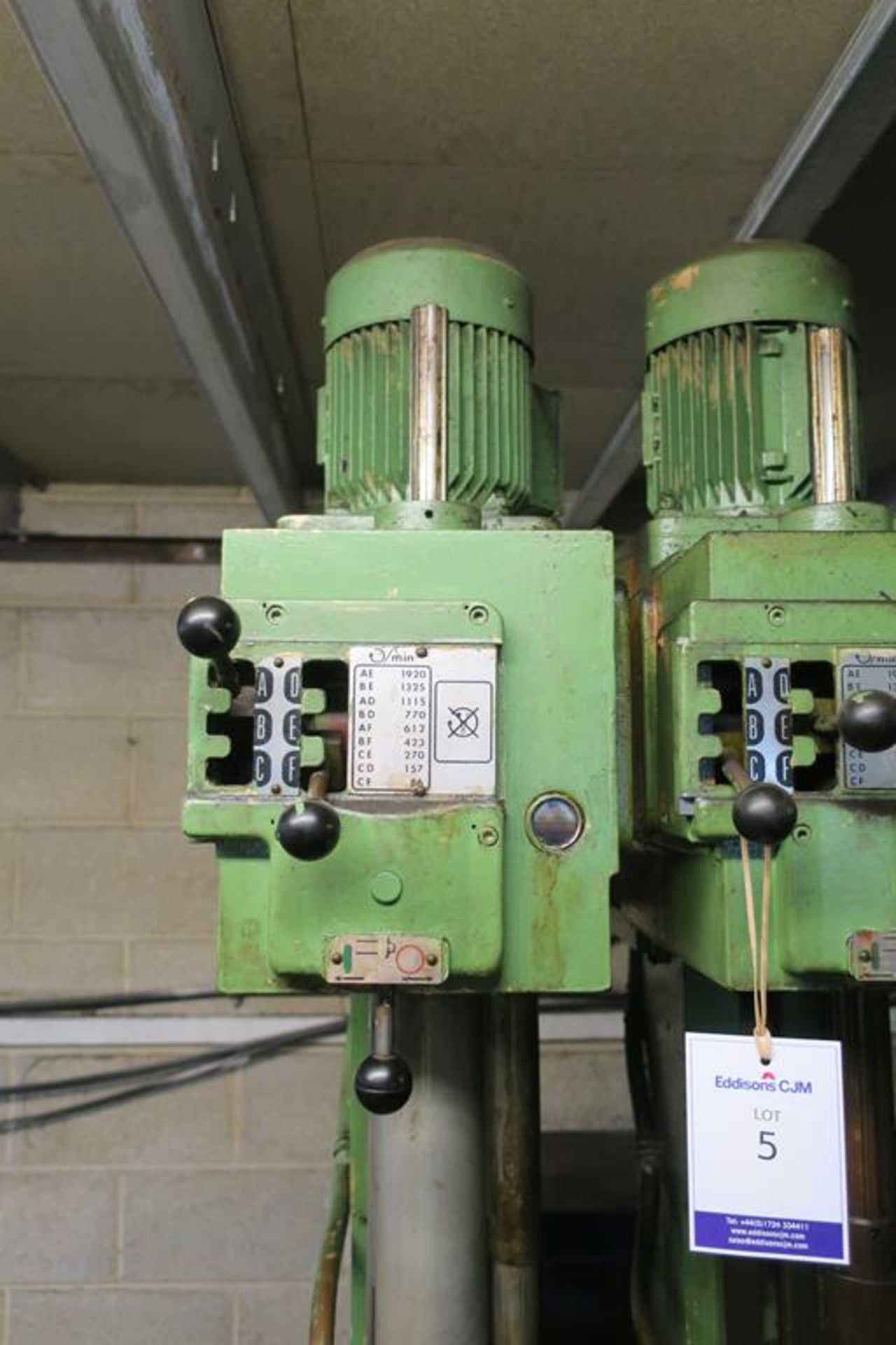 Pollard Model 150A/4 Four Head Pillar Drill - Image 2 of 10