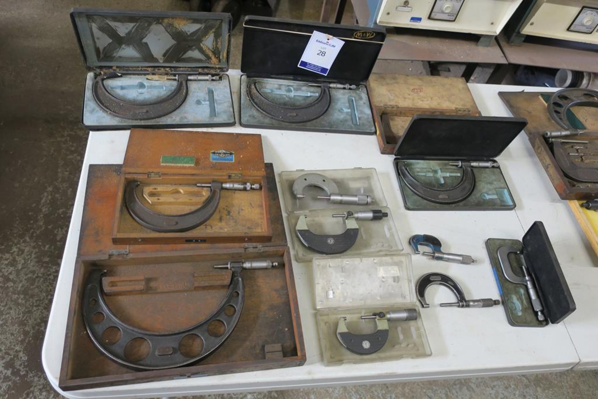 A Quantity of External Micrometers