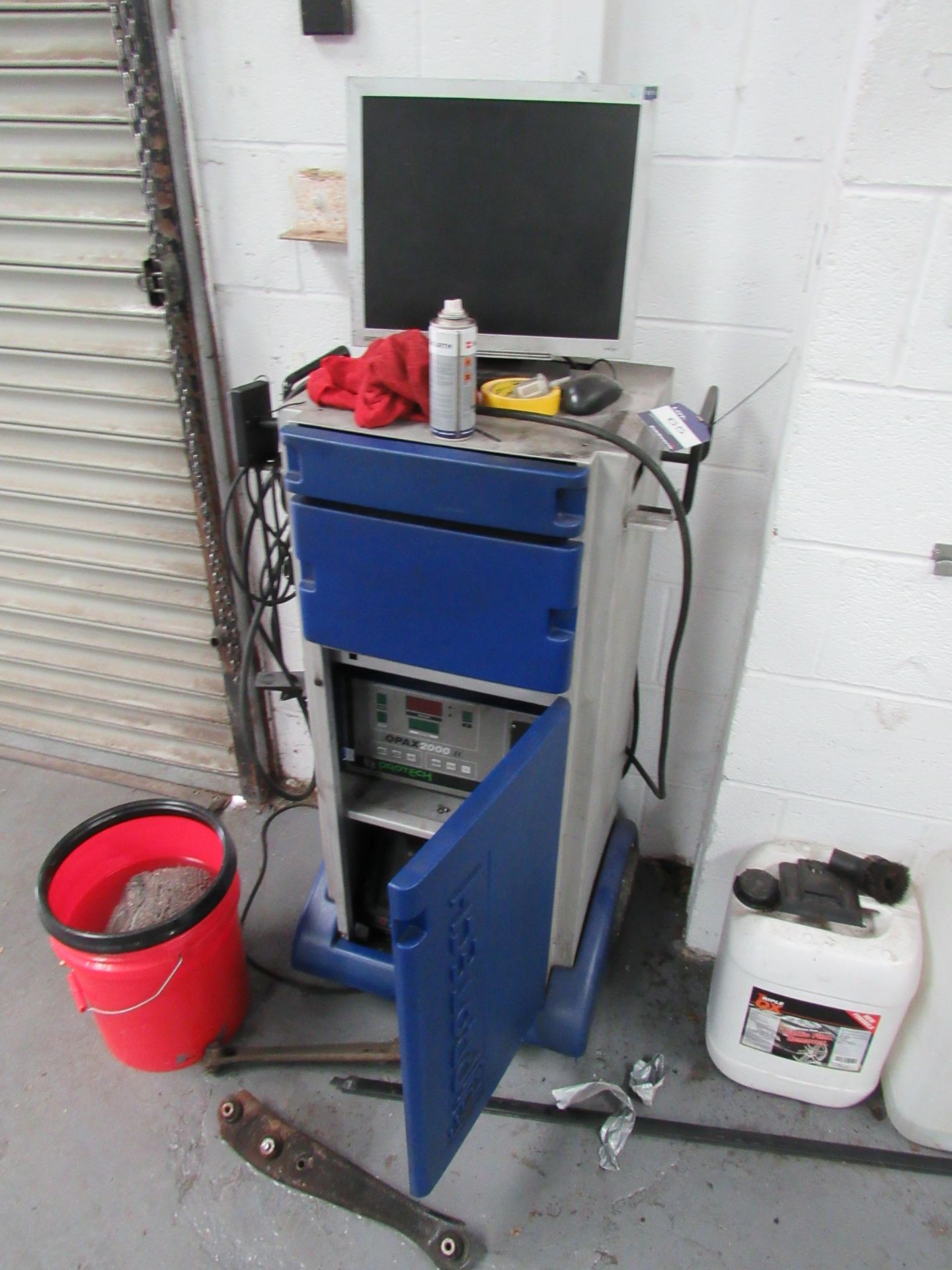 Protech Opax 2000II Emissions Analyser (Located at Unit 11)