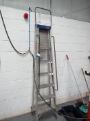 Clow 5 Tread Plus Platform Aluminium Ladder (Located at Unit 11)