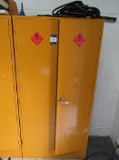 Steel Flammables Cabinet and Contents (Located at Unit 11)