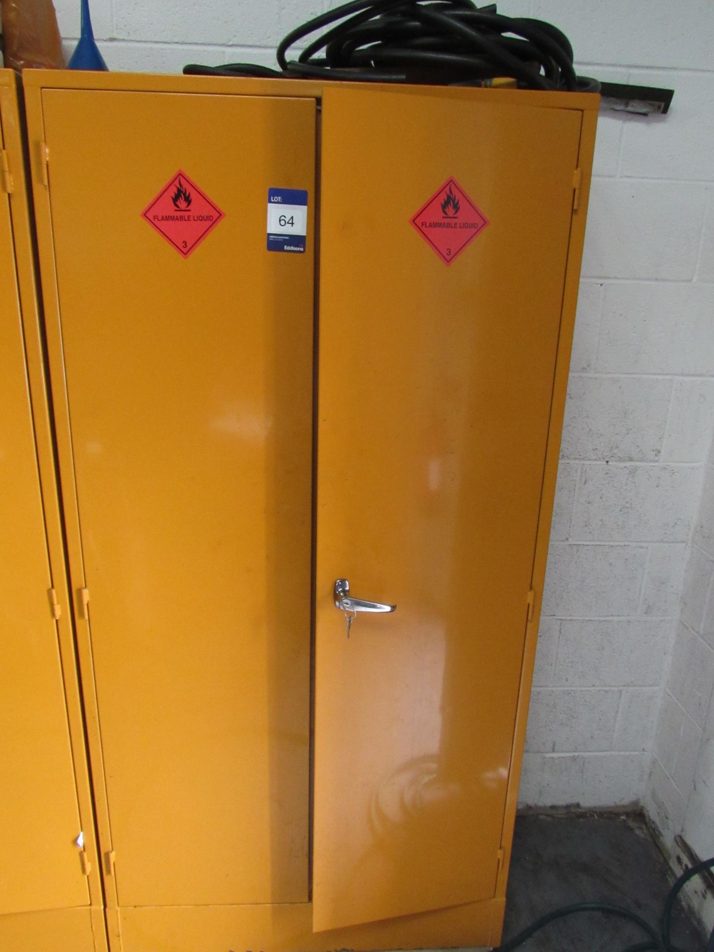 Steel Flammables Cabinet and Contents (Located at Unit 11) - Image 2 of 3