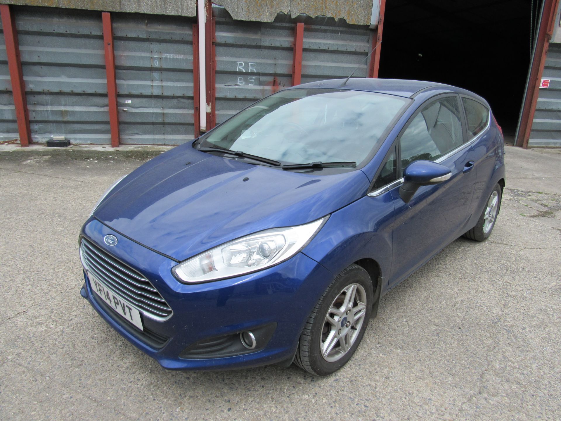 Ford Fiesta Hatchback 1.0 EcoBoost Zetec 3dr, Registration YF14 PVT, Odometer 103,191miles, V5 - Image 2 of 11