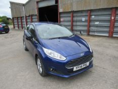 Ford Fiesta Hatchback 1.0 EcoBoost Zetec 3dr, Registration YF14 PVL, Odometer 117,021miles, V5