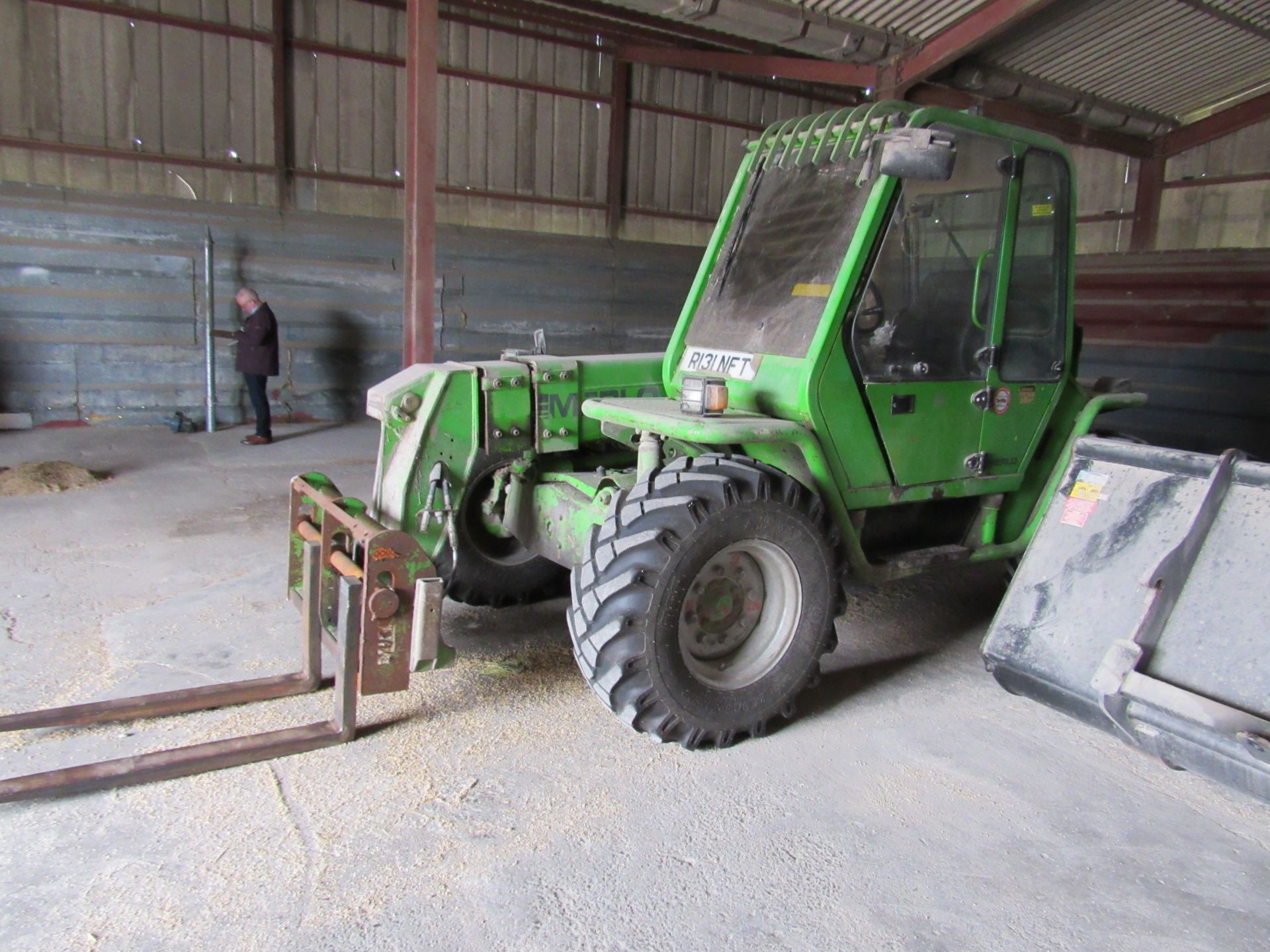 Merlo P27.9 EVS Telescopic Forklift c/w 4 Wheel Steer, 2700kg, Serial Number 728233, 1997, Hrs clock - Image 2 of 11