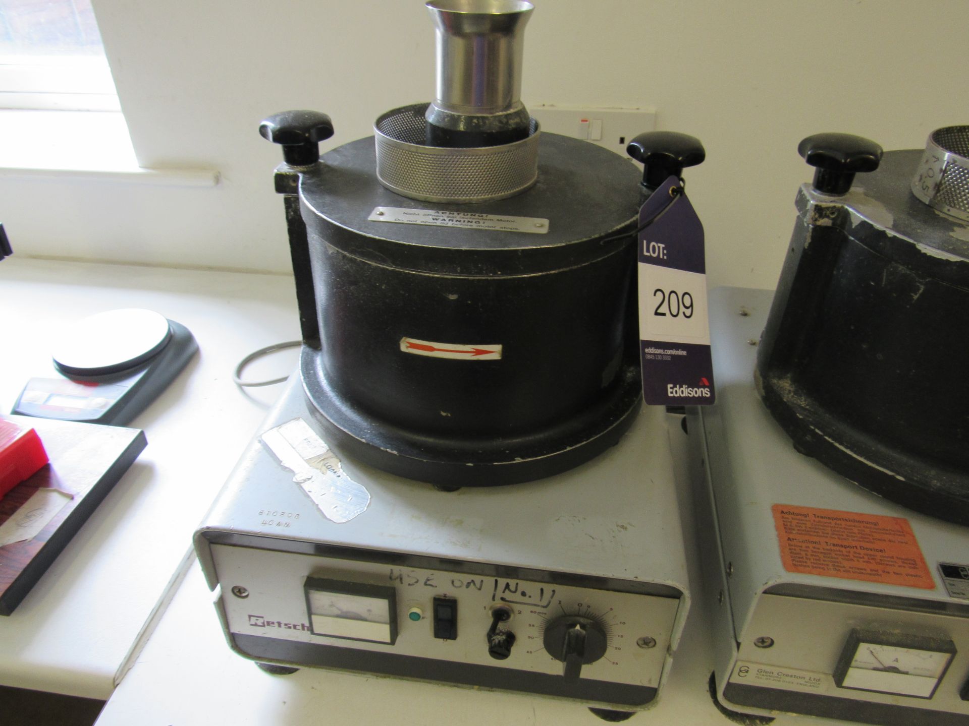 Retsch ZMI PM Grind Control Pressure and Temperature Measuring System (31683)