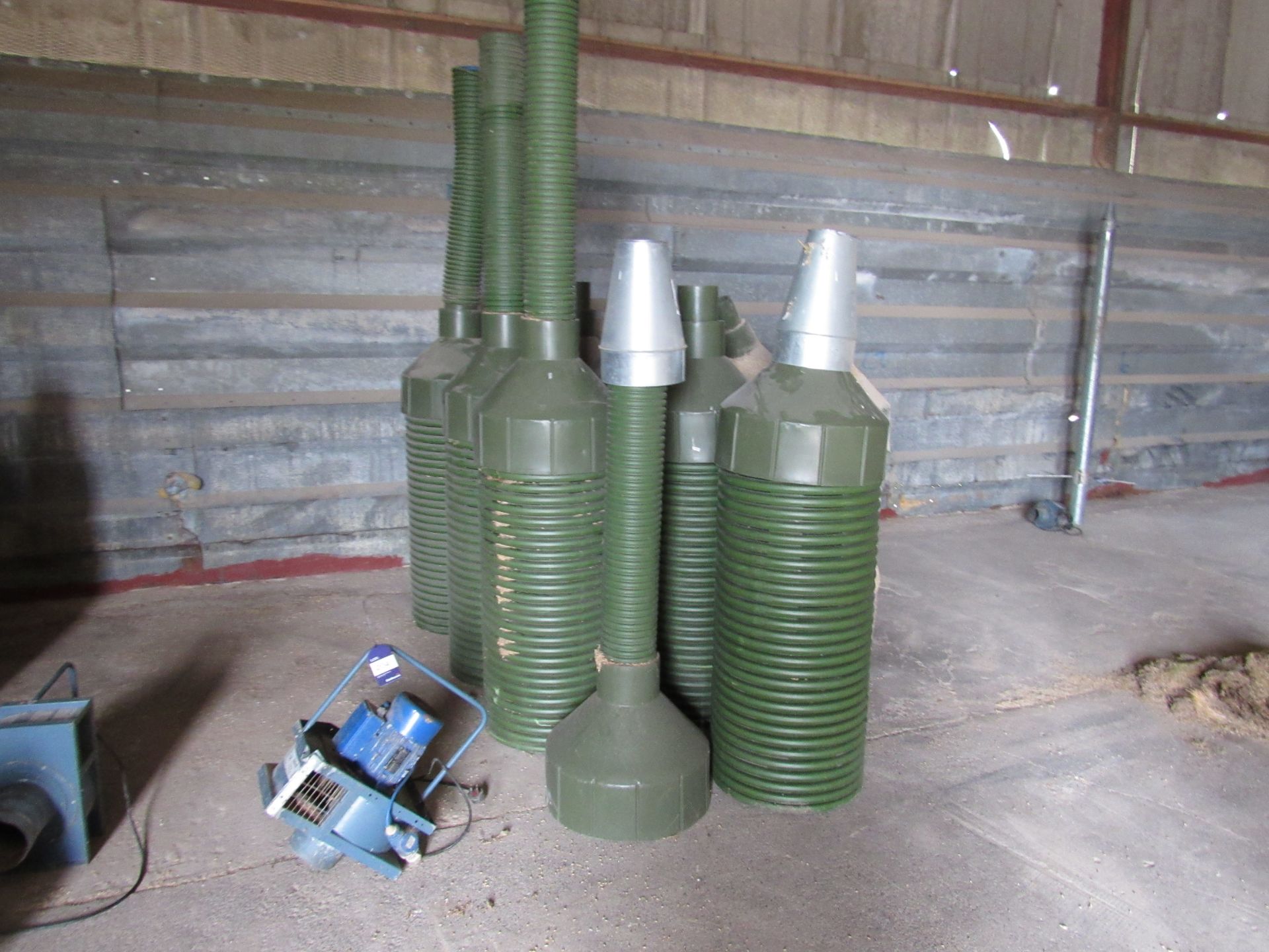 Grain Pedestals with Astwell Type CF009-1.1-1a Electric Fan (Serial Number UA-172021), CF9 (FF50013) - Image 4 of 7